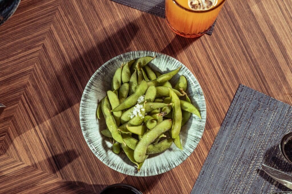 edamame companion plants